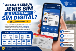 Apakah Semua Jenis SIM Bisa Menjadi SIM Digital? Ini Jawabannya