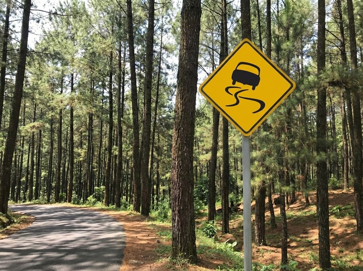Rambu Peringatan Jalan Licin