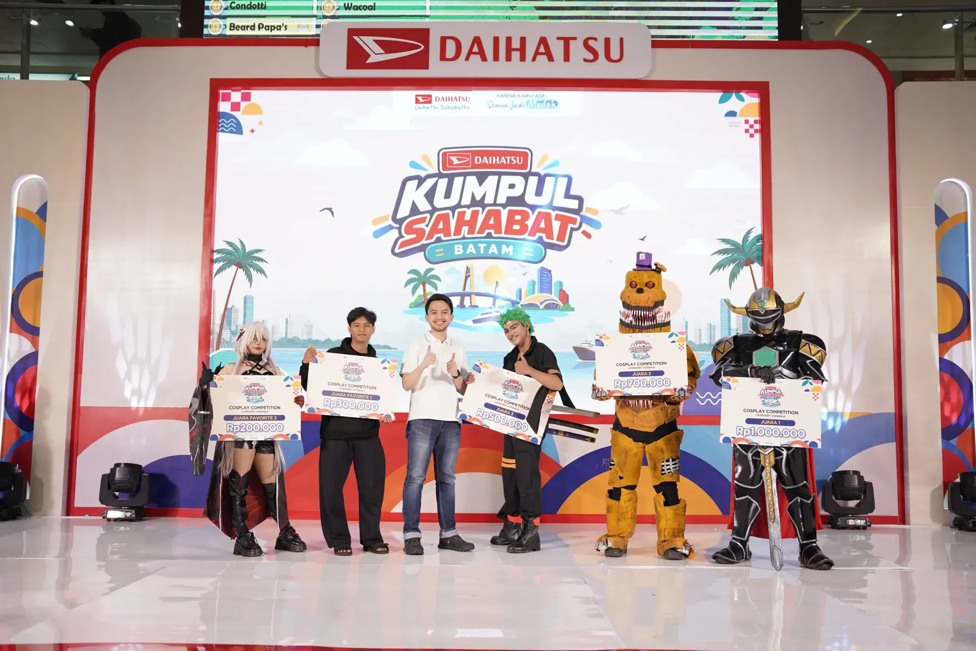 Para Pemenang Cosplay Competition Day 2 Daihatsu Kumpul Sahabat Batam 2026 1