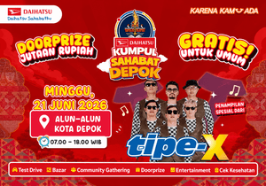 Yuk Hadir di Daihatsu Kumpul Sahabat Depok, Ada Tipe X dan Beragam Door Prize Gratis