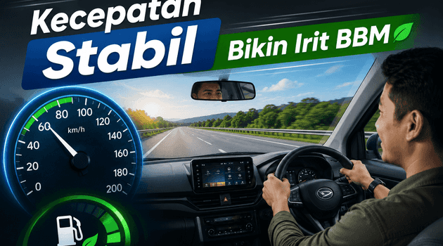 Benarkah Kecepatan Stabil Bisa Membuat Mobil Lebih Irit?