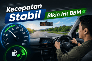 Benarkah Kecepatan Stabil Bisa Membuat Mobil Lebih Irit?