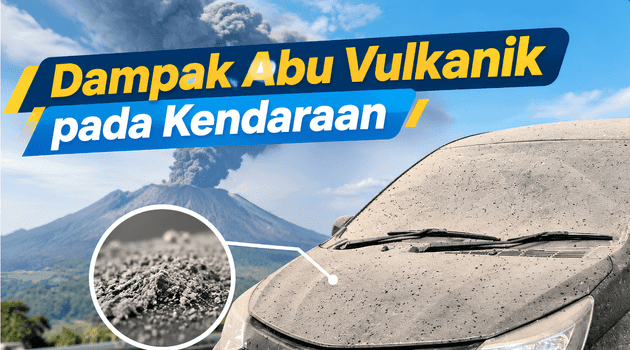 Dampak Abu Vulkanik pada Mobil