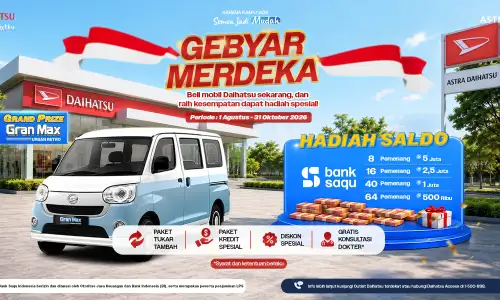 Astra Daihatsu Umumkan Pemenang Mid Year Surprise Deals dan Hadirkan Program Gebyar Merdeka