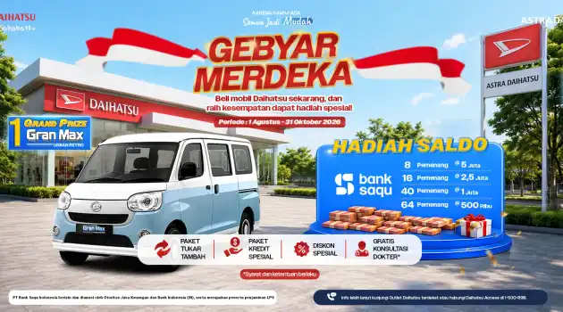 Astra Daihatsu Umumkan Pemenang Mid Year Surprise Deals dan Hadirkan Program Gebyar Merdeka