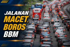 Kenapa Jalan Macet Bikin Boros BBM? Ini penjelasanya