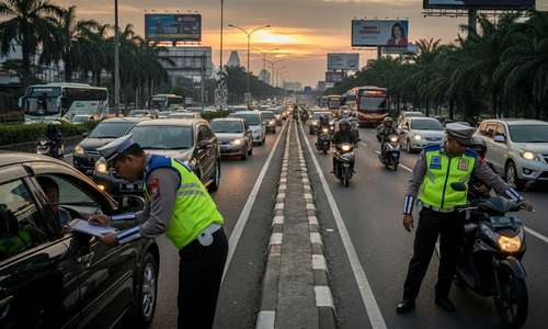 Denda Tilang Tidak Membawa STNK