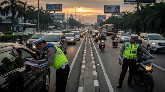 Denda Tilang Tidak Membawa STNK