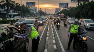 Denda Tilang Tidak Membawa STNK