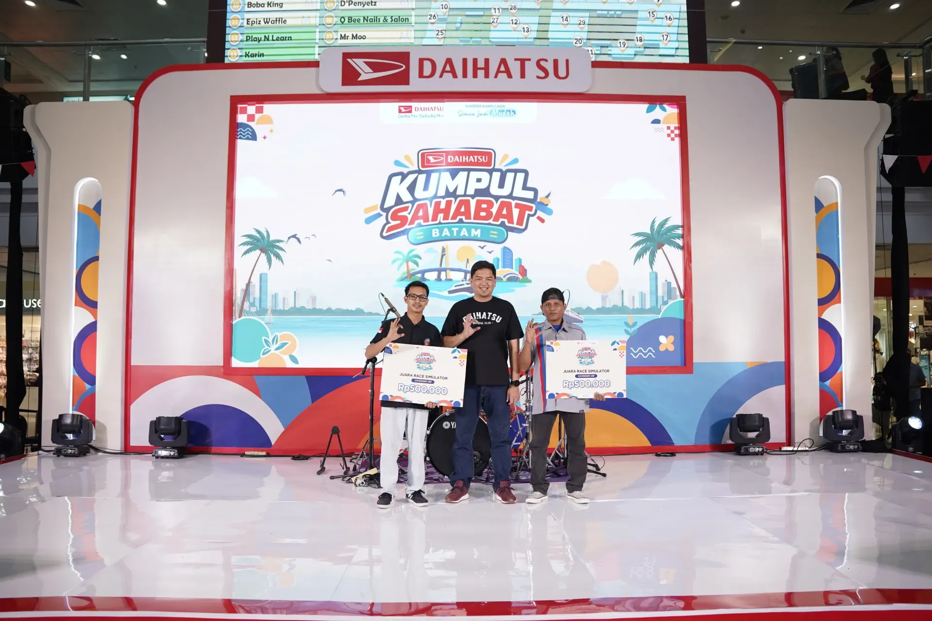 Para Pemenang Race Simulator Di Daihatsu Kumpul Sahabat Batam 2026 1