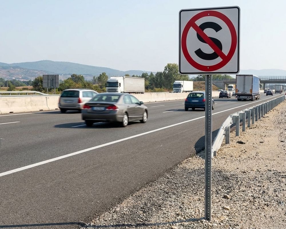 Rambu Dilarang Berhenti