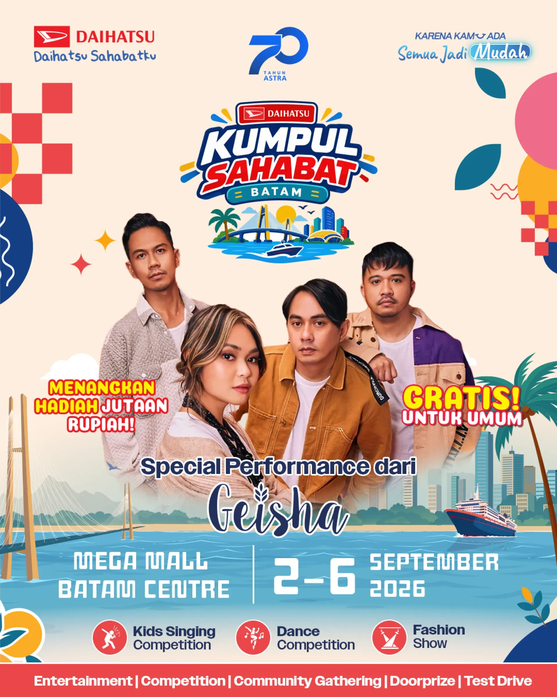 Daihatsu Kumpul Sahabat Batam Yang Akan Diadakan Pada Tanggal 2 6 September 2026 1