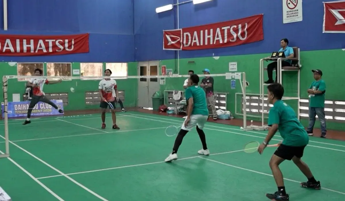 Badminton Jadi Olahraga Ikonik Daihatsu Yang Dipertandingkan Di Daihatsu Club Tournament 1