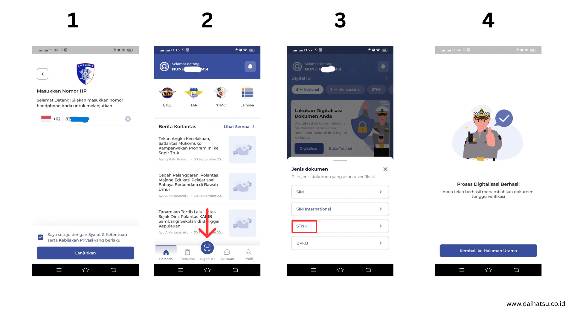 Cara Daftar Sim Digital
