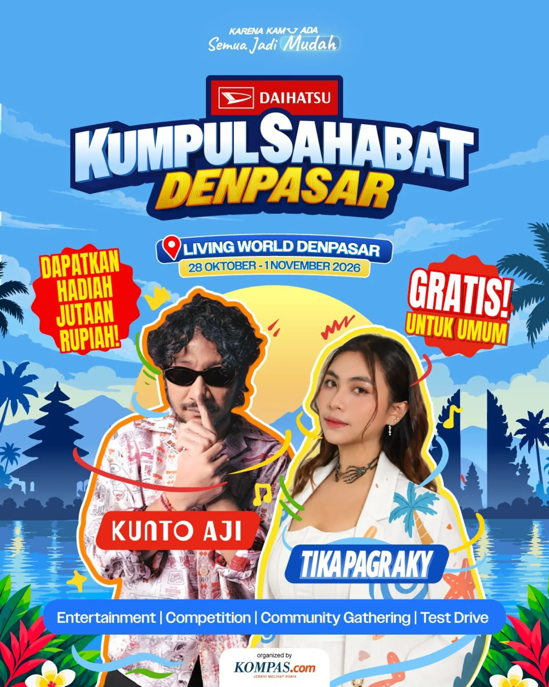 Daihatsu Kumpul Sahabat Denpasar, 28 Oktober   1 November 2026 1