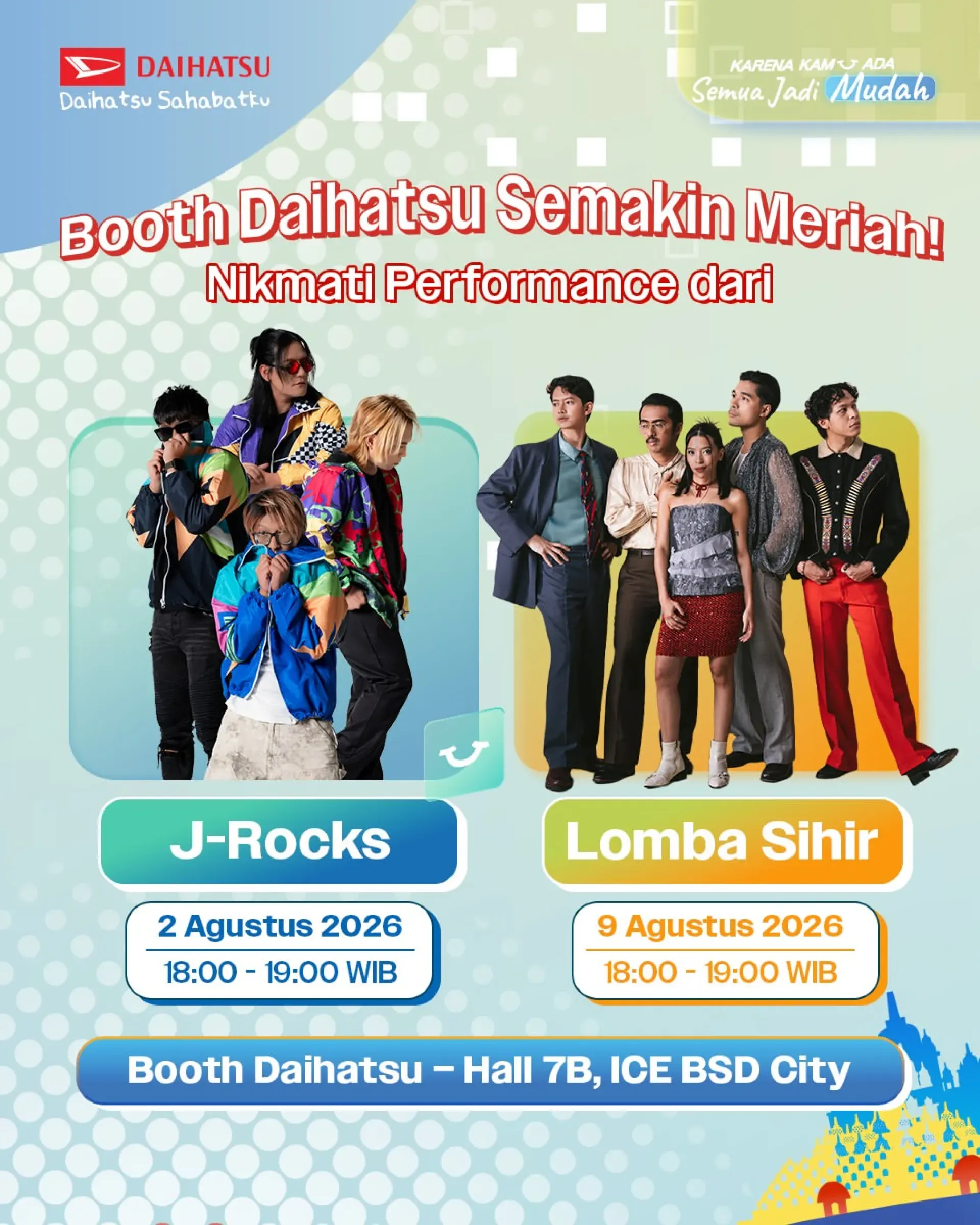Penampilan Menarik Dari J Rocks & Lomba Sihir Di Booth Daihatsu Giias 2026 1