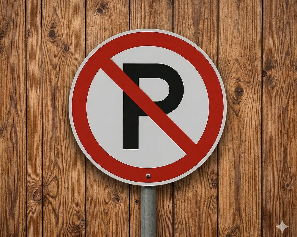 Rambu Larangan Parkir