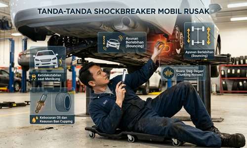 Ciri-Ciri Shockbreaker Mobil Rusak Kenali Gejalanya