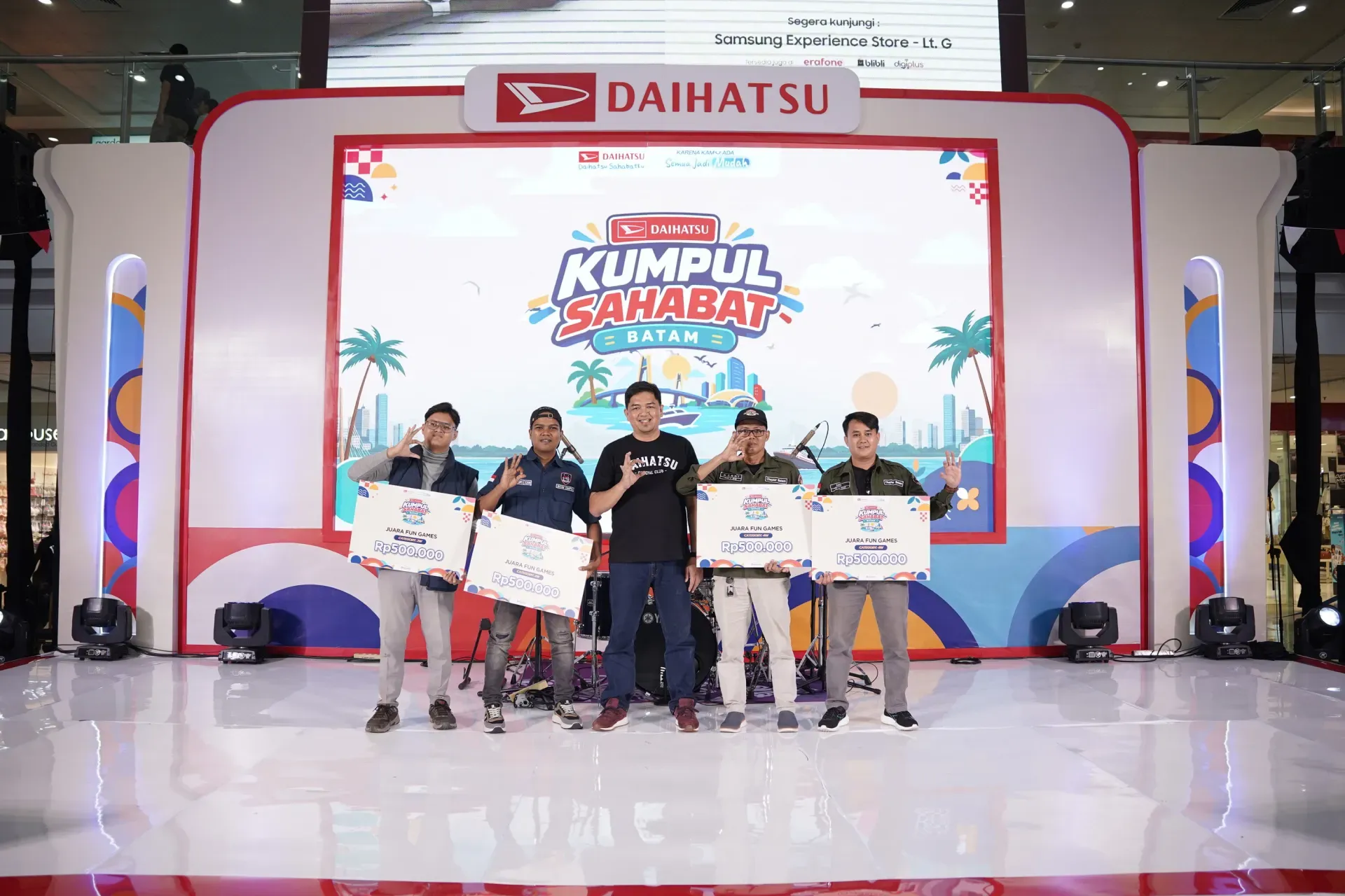 Para Pemenang Fun Games Community Di Daihatsu Kumpul Sahabat Batam 2026 1