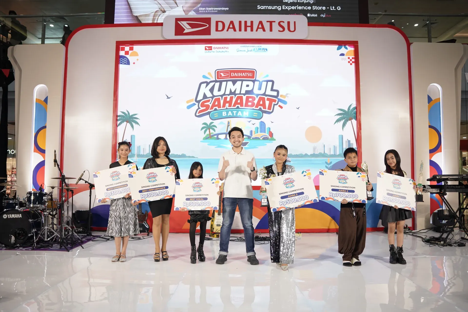 Para Pemenang Kids Singing Competition Di Daihatsu Kumpul Sahabat Batam 2026 1