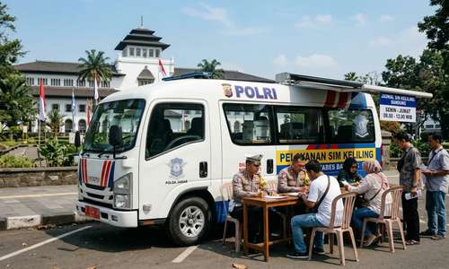 Jadwal SIM Keliling Bandung Terbaru April 2026